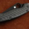 Кастомные накладки для ножей Spyderco Para-Military 2, Carbon