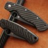Кастомные накладки для ножей Spyderco Para-Military 2, Carbon