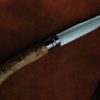 Кастомные накладки для ножей OPINEL 10. Карельская береза