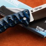 Кастомные накладки для ножей Cold Steel CODE 4 bl.